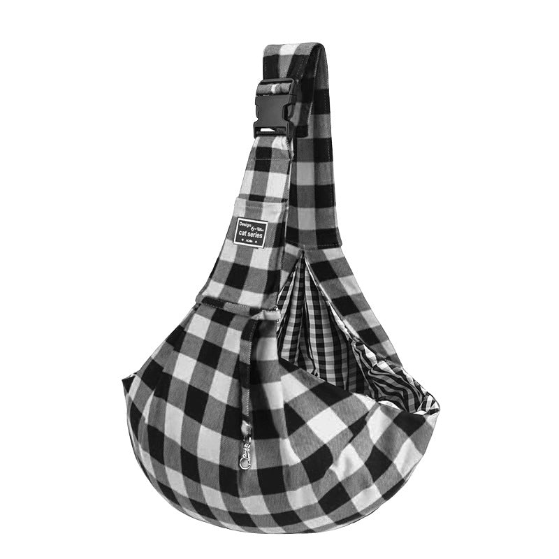 IBG foldable pet carrier backpack for cats and small dogs, lightweight travel bag with mesh sides and adjustable straps.