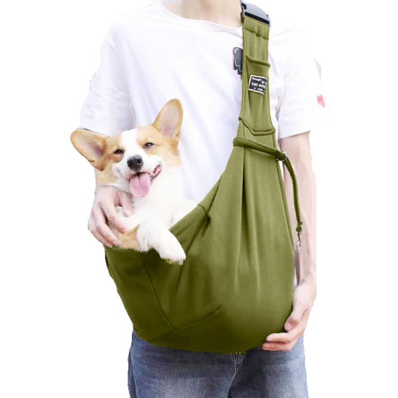 IBG foldable pet carrier backpack for cats and small dogs, lightweight travel bag with mesh ventilation and adjustable straps.