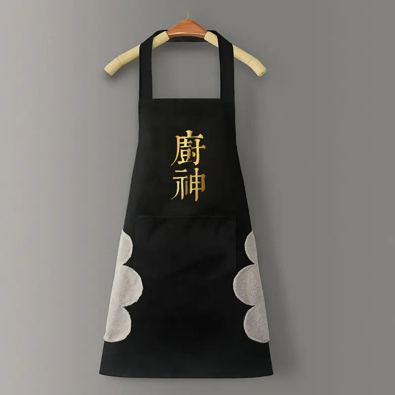 IBG waterproof kitchen apron for cooking and cleaning, featuring a durable, stain-resistant design with adjustable straps.