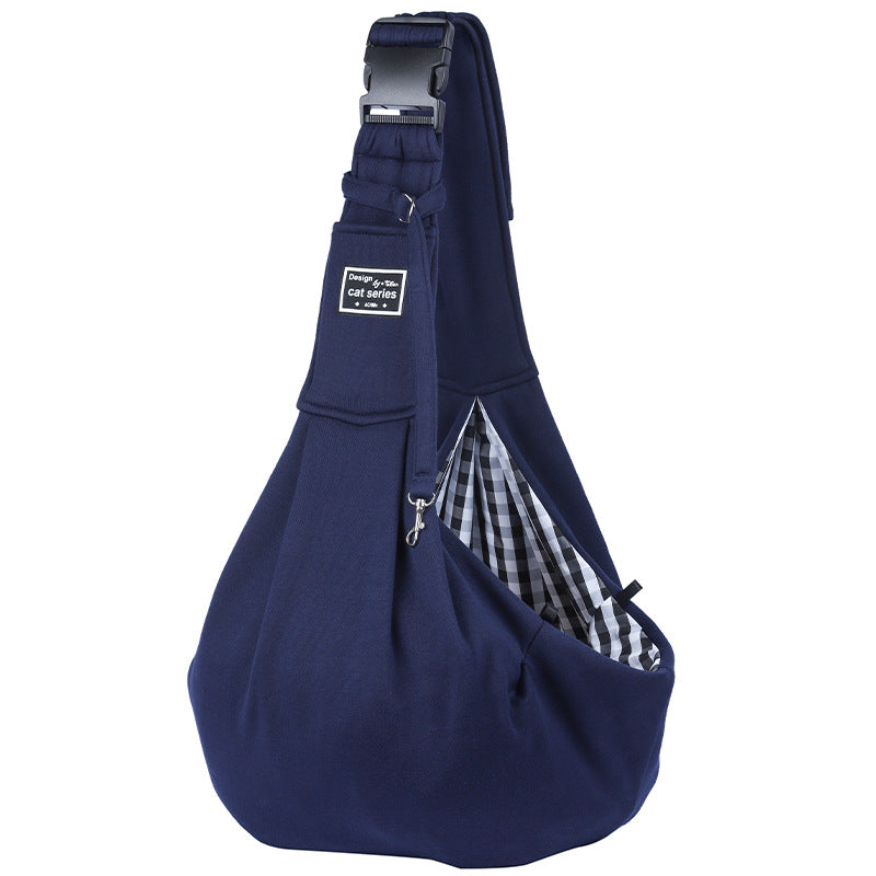 IBG foldable pet carrier backpack for cats and small dogs, lightweight travel bag with mesh panels and comfortable straps.