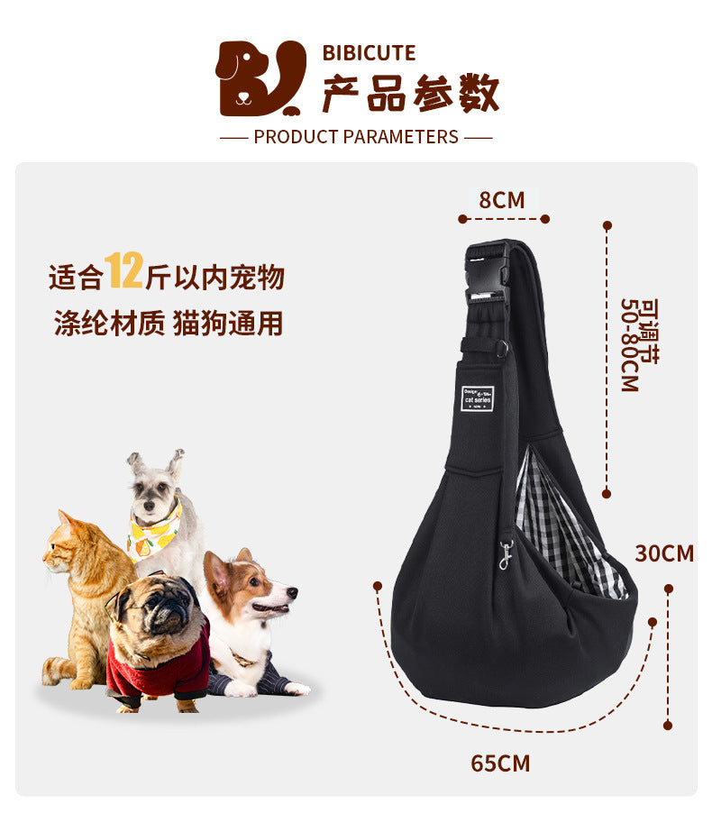 IBG foldable pet carrier backpack for cats and small dogs, travel bag with breathable mesh sides and adjustable straps