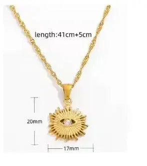 Stainless steel ball chain necklace by IBG, minimal everyday jewelry with evenly spaced round beads on a sleek chain.
