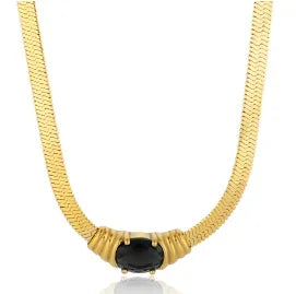 Stainless steel ball chain necklace from IBG, minimal everyday jewelry with small round beads on a delicate chain.