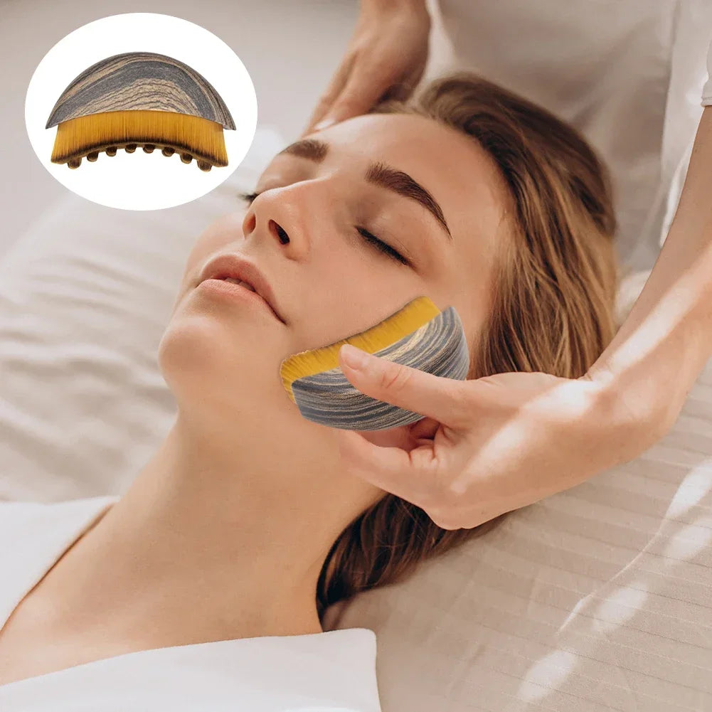 IBG facial contour massage brush, a beauty and personal care tool, with a sleek design for facial massage and skin toning.