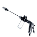IBG adjustable high-pressure water gun for car washing and garden cleaning, featuring a durable nozzle for versatile use.