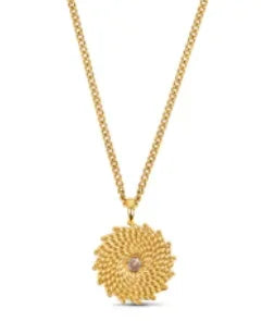 Stainless steel ball chain necklace by IBG, minimal everyday jewelry with a sleek, polished finish, shown on a neutral background.